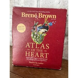 Brene Brown Atlas of the‎ Heart Audiobook Seven CD Set 8.5 Hour Runtime
